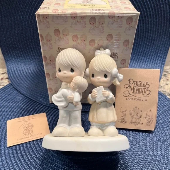 Precious moments baby first bundle lot figurines ensco babies - Picture 8 of 10